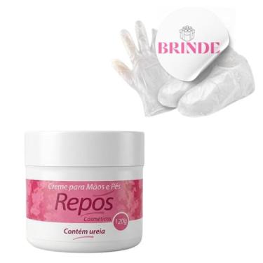 Imagem de Creme Hidratante Para Mãos e Pés com Ureia 120g Repos Hidratação Repar