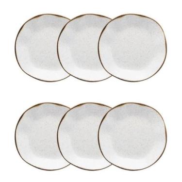 Imagem de Conjunto De Pratos Fundos 06 Peças Ryo Maresia Oxford