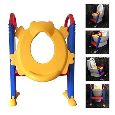 Imagem de Troninho Assento Redutor Infantil com Escada 3962 Ajustável para Desfr