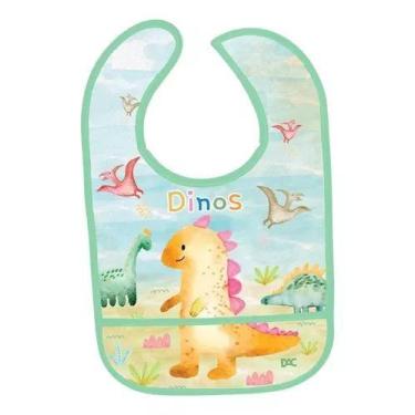 Imagem de Avental Escolar Infantil Plástico Estampado Dinossauro Peva - dac, Bra
