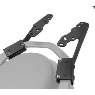 Imagem de Scam suporte bau superior aco carbono yamaha nmax160 2025 lixado spto8