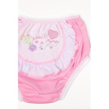 Imagem de Calcinha infantil bordado - Qeyty