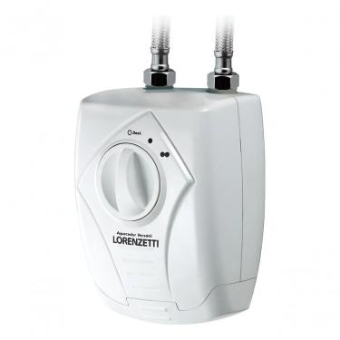 Imagem de Aquecedor Elétrico de Água Versátil de Passagem 5500W Parede 3 Temperaturas Lorenzetti 220V