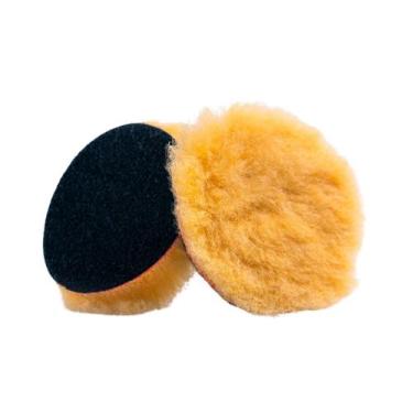 Imagem de Boina lã natural golden wool refino 83mm 3" - wolf pads