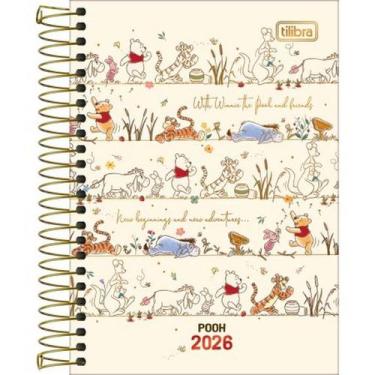 Imagem de Agenda Diária Tilibra Pooh M5 2026