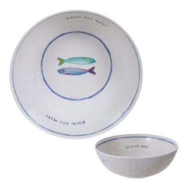 Imagem de Saladeira Melamina Grande 3L Naval Bacio Del Mare Florarte