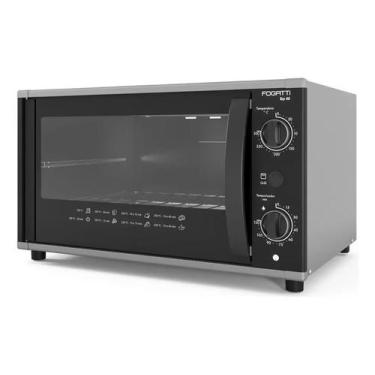 Imagem de Forno Elétrico Fogatti Top 48L Bancada 127V Preto, 110V