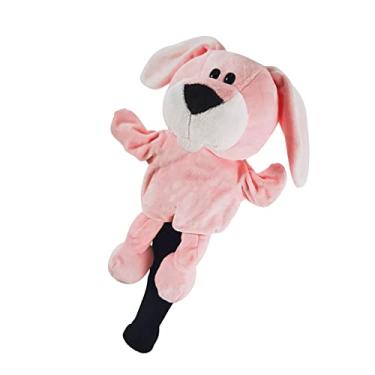 Imagem de Fancyes Capa protetora de madeira para cabeça de taco de golfe para tacos de golfe para presentes de aniversário, Coelho