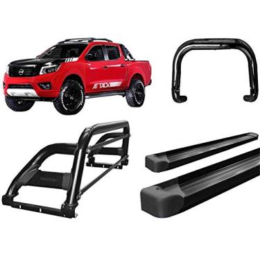 Imagem de KIT QUEBRA MATO+SANTO ANTONIO H2+ESTRIBO FONTIER 16/20 PRETO