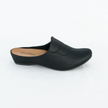 Imagem de Mule Usaflex AC0908 Tecido Lycra Shine Preto