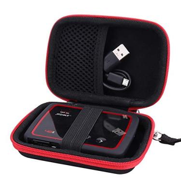 Imagem de Capa rígida de transporte para Verizon MiFi 6620L Jetpack 4G LTE Mobile Hotspot, travel case,red