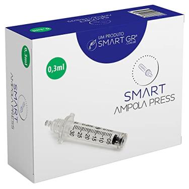 Imagem de 10 Ampola - Seringa Descartável para Caneta Pressurizada Smart Press - 0,3 ml - Smart Gr