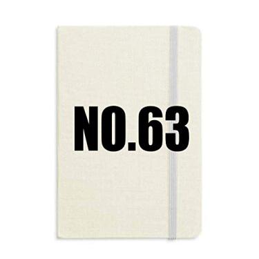 Imagem de Lucky No.63 Número Nome Notebook Capa Rígida Diário Clássico A5 Presente