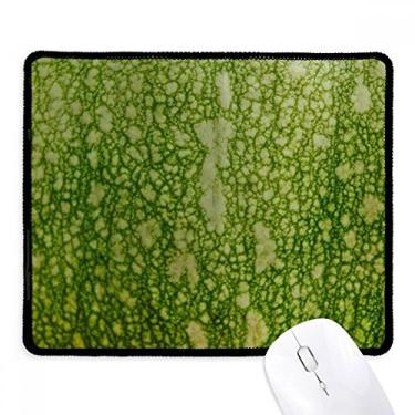 Imagem de Green Pumpkin Peel estampa macro fotográfica Mousepad borda costurada tapete de borracha para jogos