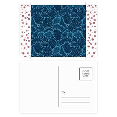 Imagem de Ilustração estrutural de células azuis de microscópio de Natal, Natal, celebração, cartão postal de bênção