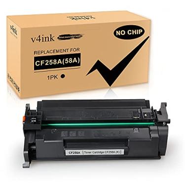 Imagem de v4ink Cartucho de toner compatível 58A NO-CHIP de substituição para impressora HP 58A 58X CF258A para HP Pro M404dn M404dw M404n MFP M428fdw M428fdn M428dw M430F M406DN M304 M404 M428 OEM eded)