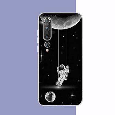 Imagem de Capa de telefone Moon Astronaut para Samsung S21 A10 para Redmi Note 7 9 para Huawei P30Pro Honor 8X 10i capa, A4, para Redmi Note8 pro