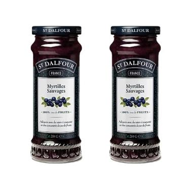 Imagem de Kit 2 Geleia Importada St Dalfour Mirtilo 284 Gramas