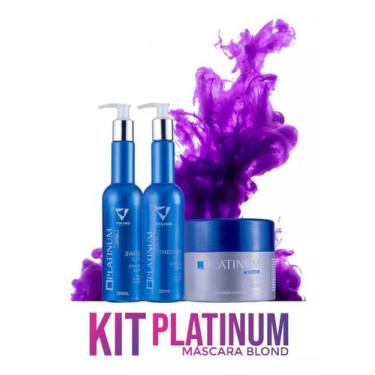 Imagem de Kit Platinum Blond. Shampoo, Mascara En Condicionador - Viva Hair Cosm