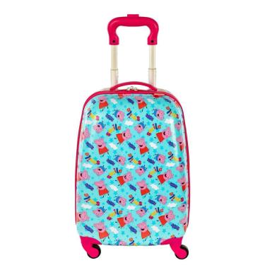Imagem de Mala Viagem Pequena Rodas 360 Peppa - Colorido