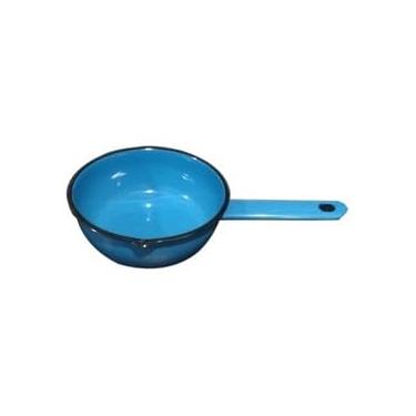 Imagem de Papeiro Com Cabo Liso Esmaltado Azul N.14 Metallouça