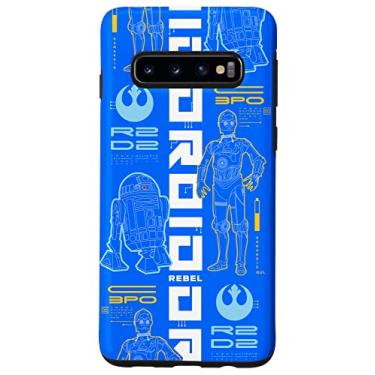 Imagem de Galaxy S10 Star Wars C-3PO & R2-D2 Best Friend Droids Case