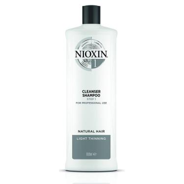 Imagem de Shampoo Nioxin System 1 Limpador para cabelos finos 300mL