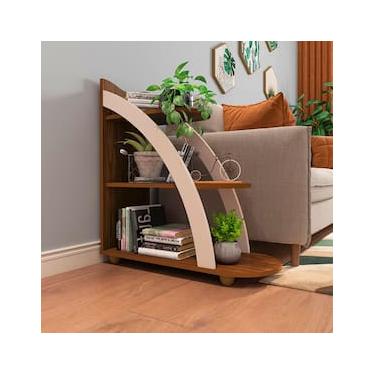 Imagem de Mesa de Apoio Artely Andes com 2 Prateleiras