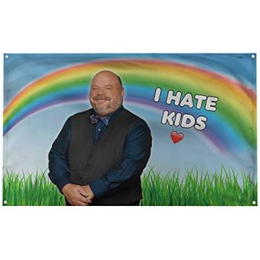 Imagem de Banger - Bertram Winkle Ross Family Butler Jessie Programa de TV "I Hate Kids" Meme engraçado motivacional motivacional escritório academia dormitório decoração de parede design em uma bandeira de 7,6
