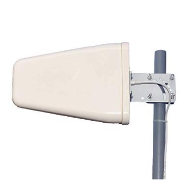 Imagem de Antena direcional de banda larga 700-2700 MHz, antena direcional universal de montagem fixa de 11 dBi Yagi de alto ganho 3G/4G/LTE/Wi-Fi para amplificador de celular/amplificador de sinal celular