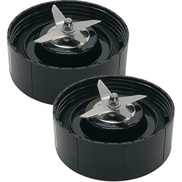 Imagem de 2 peças de reposição de lâmina extratora profissional, compatível com o modelo de liquidificador nutribullet rx 1700W: N17-1001/ Base do motor NB-301S