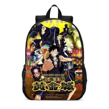 Imagem de Mochila Escolar Infanto Juvenil Anime One Piece Novidades 0315-Unissex