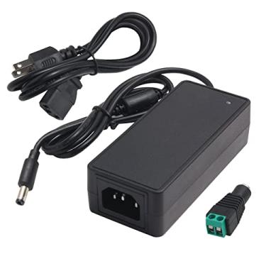 Imagem de Adaptador de fonte de alimentação 12V 5A 100-240V conversor CA para CC com plugue de 5,5 x 2,5/2,1 mm 12 volts 5 Amp 4A 3A 2A 1A adaptador CA/CC para fonte de alimentação de comutação AC/DC 12V 5050
