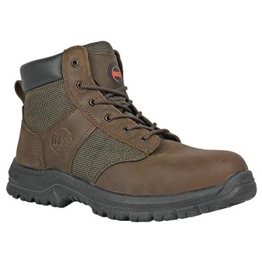 Imagem de Hoss Boot Compan Masculino Liga De Aço Hoss Carter Sid Mesh 6, Tamanho:, Largura: D (60542-D) 13 Marrom