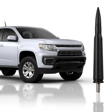 Imagem de TN TrunkNets Inc Mastro de antena Bullet Style 0,5 Cal para Chevrolet Colorado 2015-2021 Novo