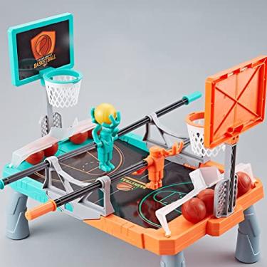 Imagem de Jogo de Pebolim para Jogos, Jogo de Basquete para Crianças, Jogo Interativo para Pais e Filhos, Ponta Dos Dedos Duplos, Jogos de Mesa para Crianças (cor1)