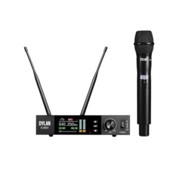 Imagem de Microfone Sem Fio Dylan D9501 Uhf Digital Dinâmico Cardioide Profissional