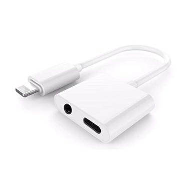 Imagem de Adaptador iPhone Lightning 2 Em 1 para iPhone - Com Função de Chamada - Compatível com iOS 10.3 e Posterior