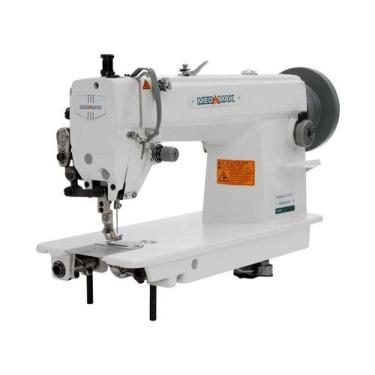 Imagem de Máquina de Costura Reta Industrial Pesada, Transporte Triplo p/ Couro,