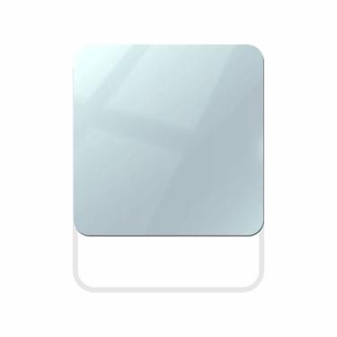 Imagem de Espelho Funcional Pratic Square Branco 50x50cm Quadrado - E2G Design