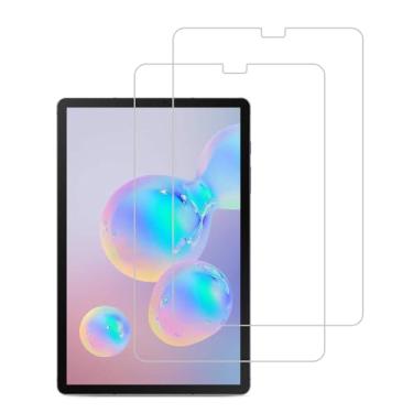Imagem de ENGFYADSY Protetor de tela para Samsung Galaxy Tab S5e / Tab S6 (26.7 cm) filme de vidro temperado antiarranhões, sem bolhas, alta definição (pacote com 2)
