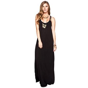 Imagem de Rip Curl Vestido Maxi Destiny Juvenil, Preto, M