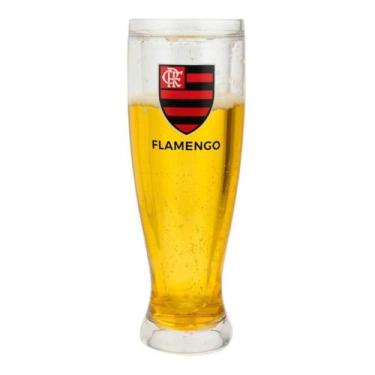 Imagem de Copo Tulipa Cerveja Gel 450ml  Flamengo - Mileno