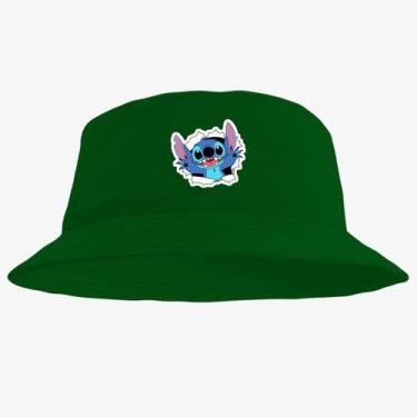 Imagem de Chapéu Bucket Hat Estampado Litlle - MP Moda Masculina, Único, Verde e