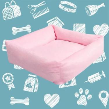 Imagem de Cama caminha pet quadrada para animas de pequeno e médio porte - Talis