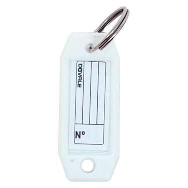 Imagem de Etiqueta Dovale p/ Chaves Modelo 3 Branco C/10 unid. - 77240