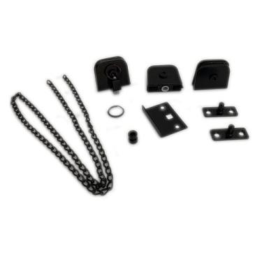 Imagem de Kit acessórios para janela basculante de vidro temperado blindex - Pre