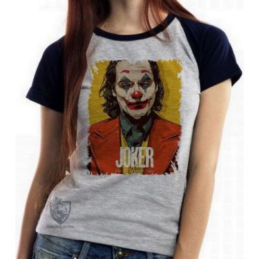 Imagem de Baby look blusa feminina ou Camiseta unissex Coringa coloque um sorris