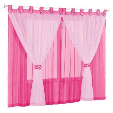 Imagem de Cortina  Juvenil Varão Simples 3,00m x 2,80m Para Menino e Menina - Ro