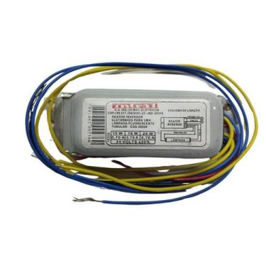 Imagem de Reator Inversor 24v Intral para Lâmpada Tubular 15/20w, 24v